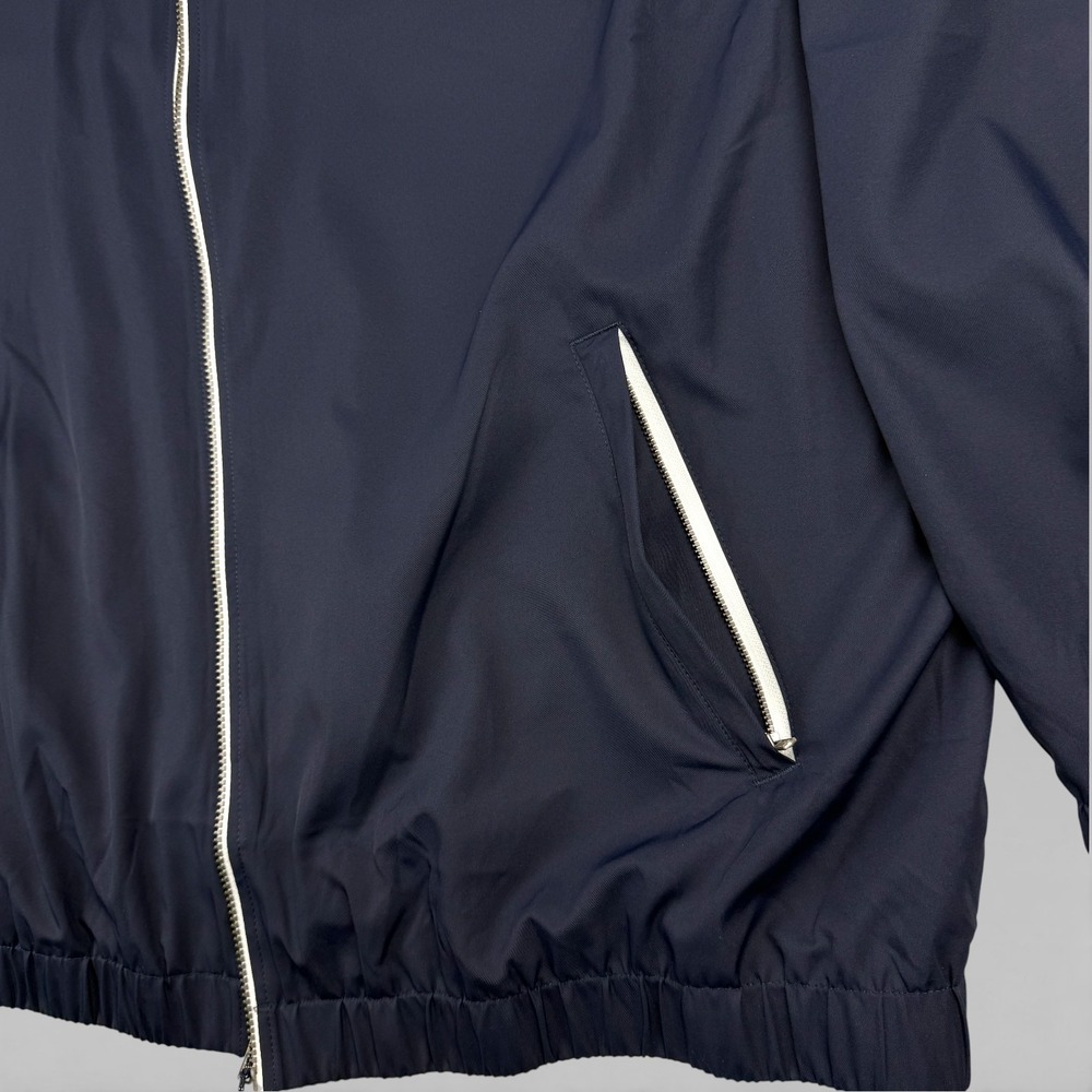 CUTTER & BUCK Dry Tech Full Zip Jacket Mens 4XB Navy Blue Windbreaker Outerwear - Picture 5 of 11